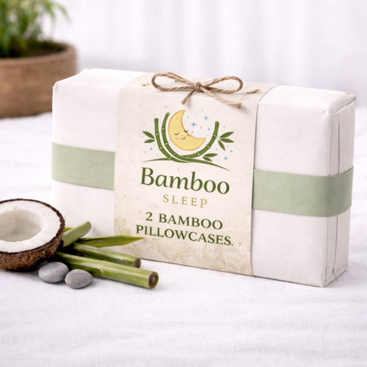 Official Bamboo Sleep Pillowcases (Pack of 2)