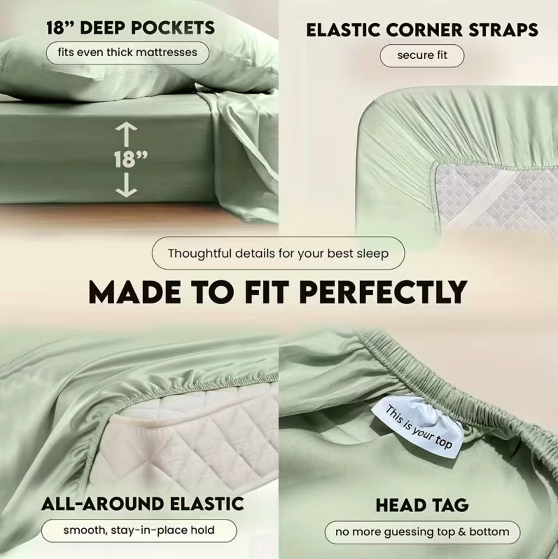 Buy Bamboo Bedding Sheets UK - Cooling Bamboo Sheets UK