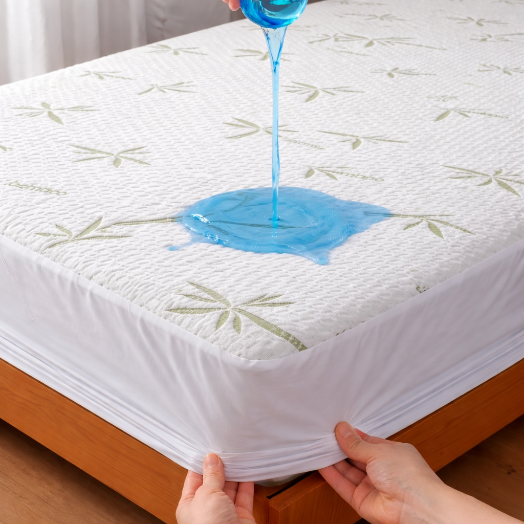 Bamboo Cooling Mattress Protector